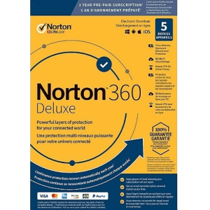 Norton 360 Deluxe – 1-Year / 5-Device – Global