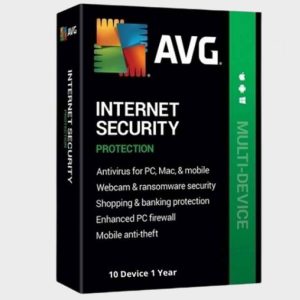 Avg Internet Security – 10 Device 1 Year