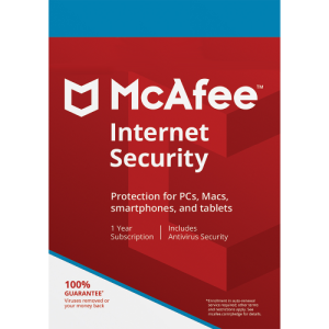 McAfee Internet Security – 1-Year / 3-Devices